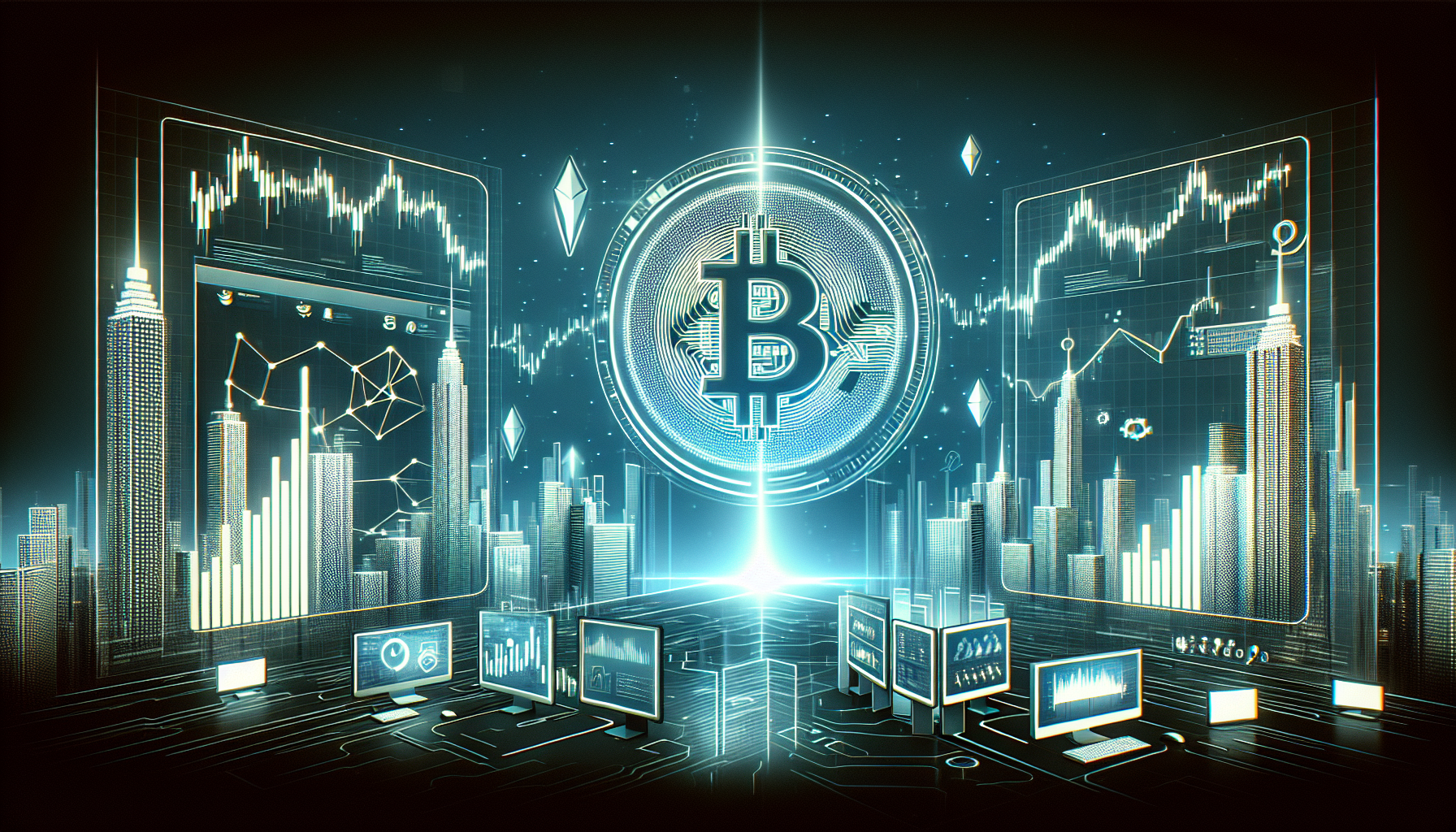 Crypto market rally risk on with bitcoin and altcoins up